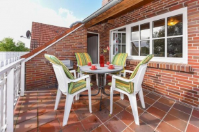 Bensersiel Ferienwohnung Matrose mit Balkon und Garten